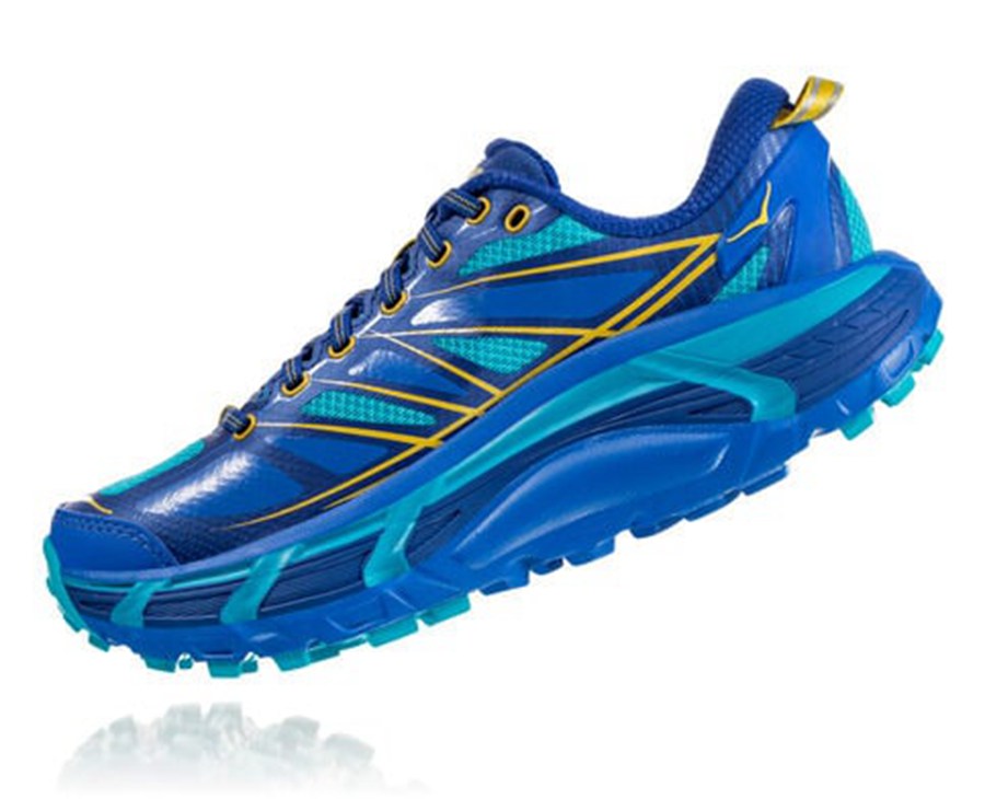 Hoka Australia One One Mafate Speed 2 - Womens Trail Shoes Blue - WBJLD-3468